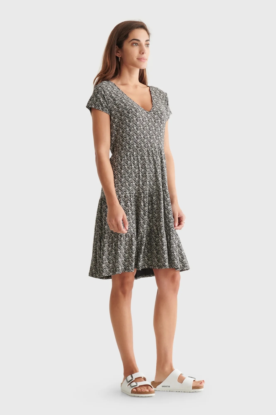 PRINTED TIERED BABYDOLL, image 2