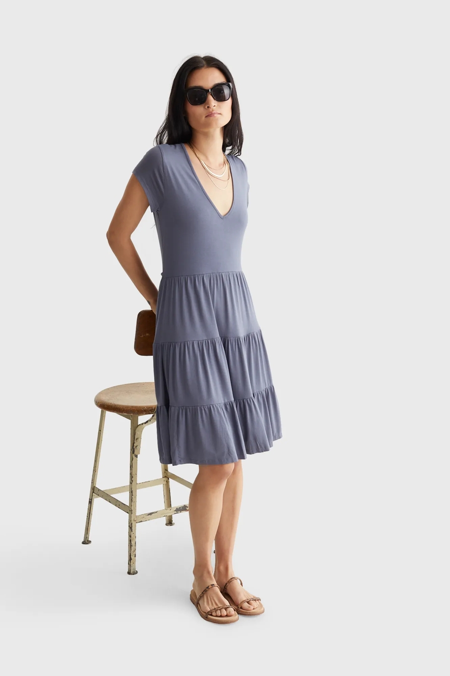 PRINTED TIERED BABYDOLL, image 6
