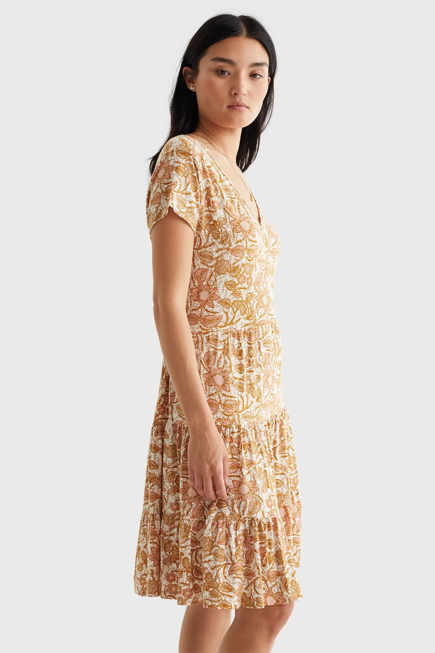 PRINTED TIERED BABYDOLL, image 3
