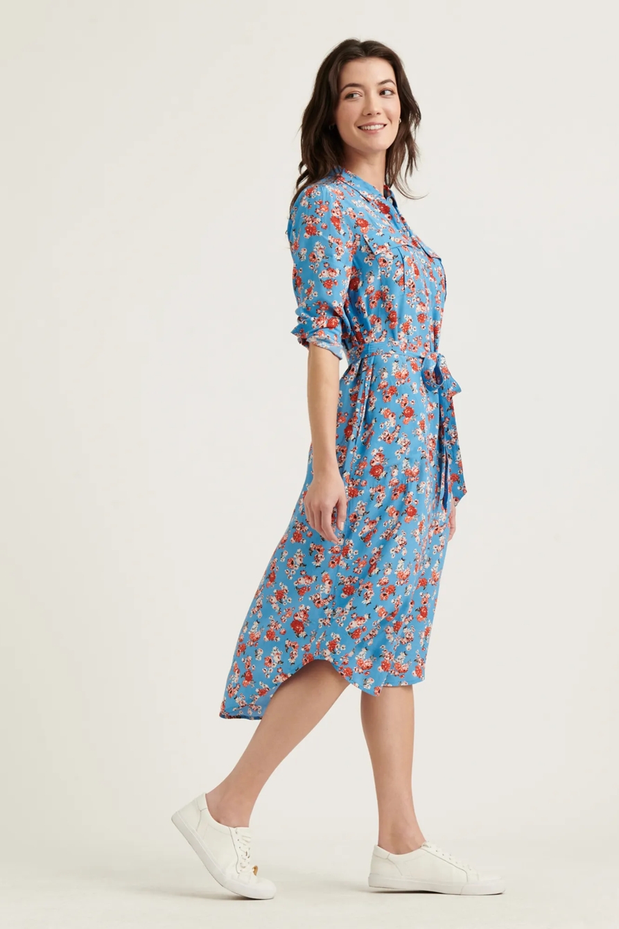 CHELSEA UTILITY MIDI DRESS, image 2