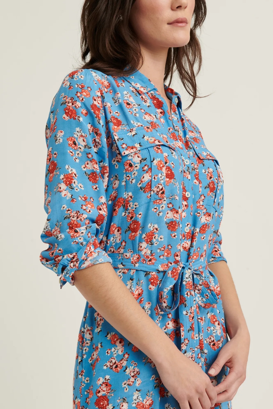 CHELSEA UTILITY MIDI DRESS, image 4