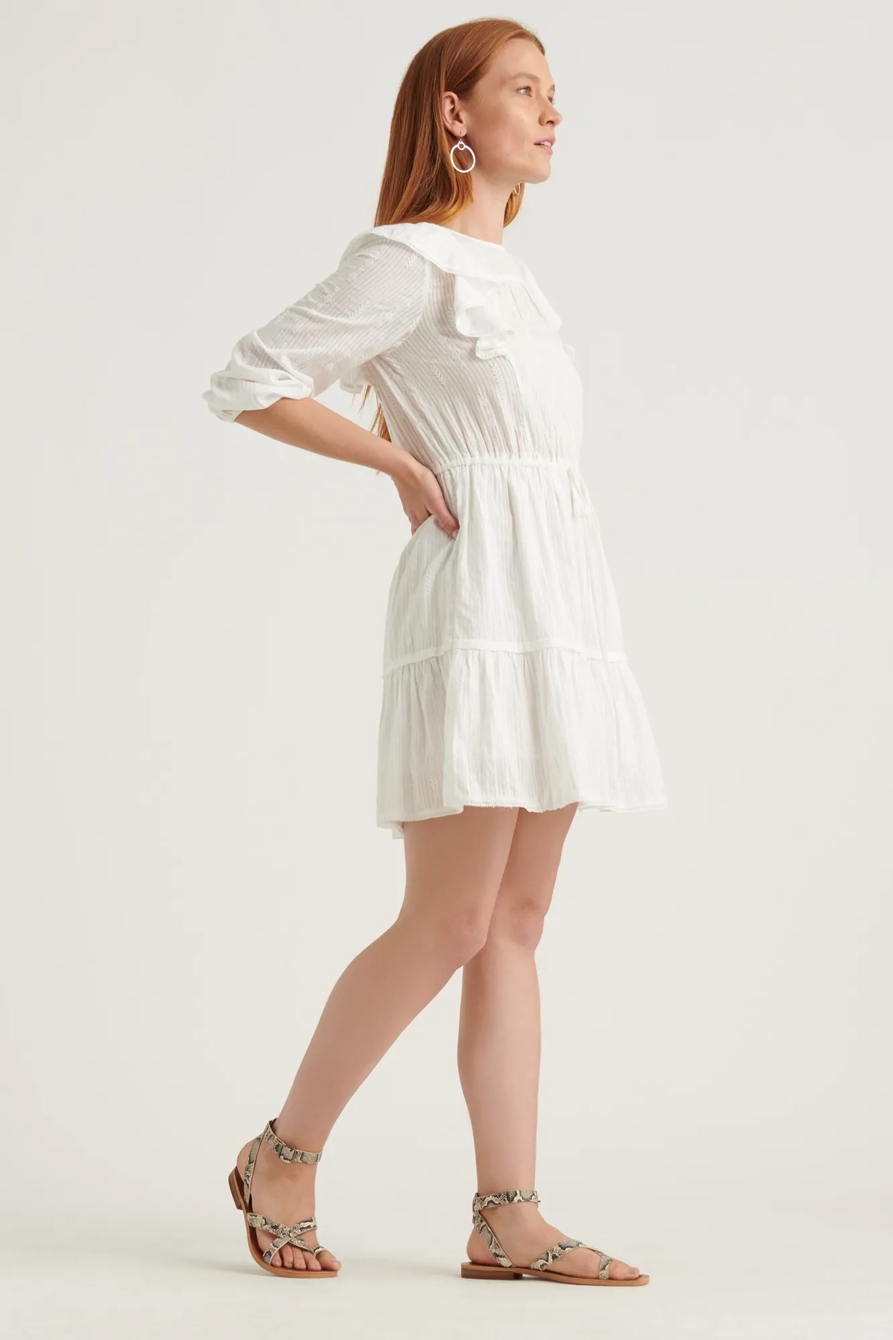 CHARLIE RUFFLE MINI DRESS, image 2
