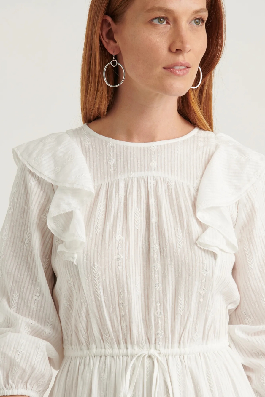 CHARLIE RUFFLE MINI DRESS, image 4