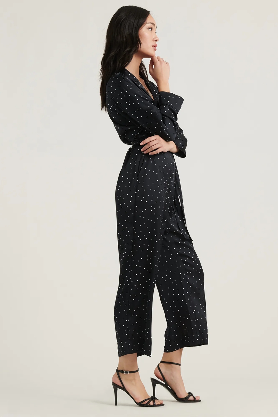 PRINTED SATIN JUMPSUIT, image 3