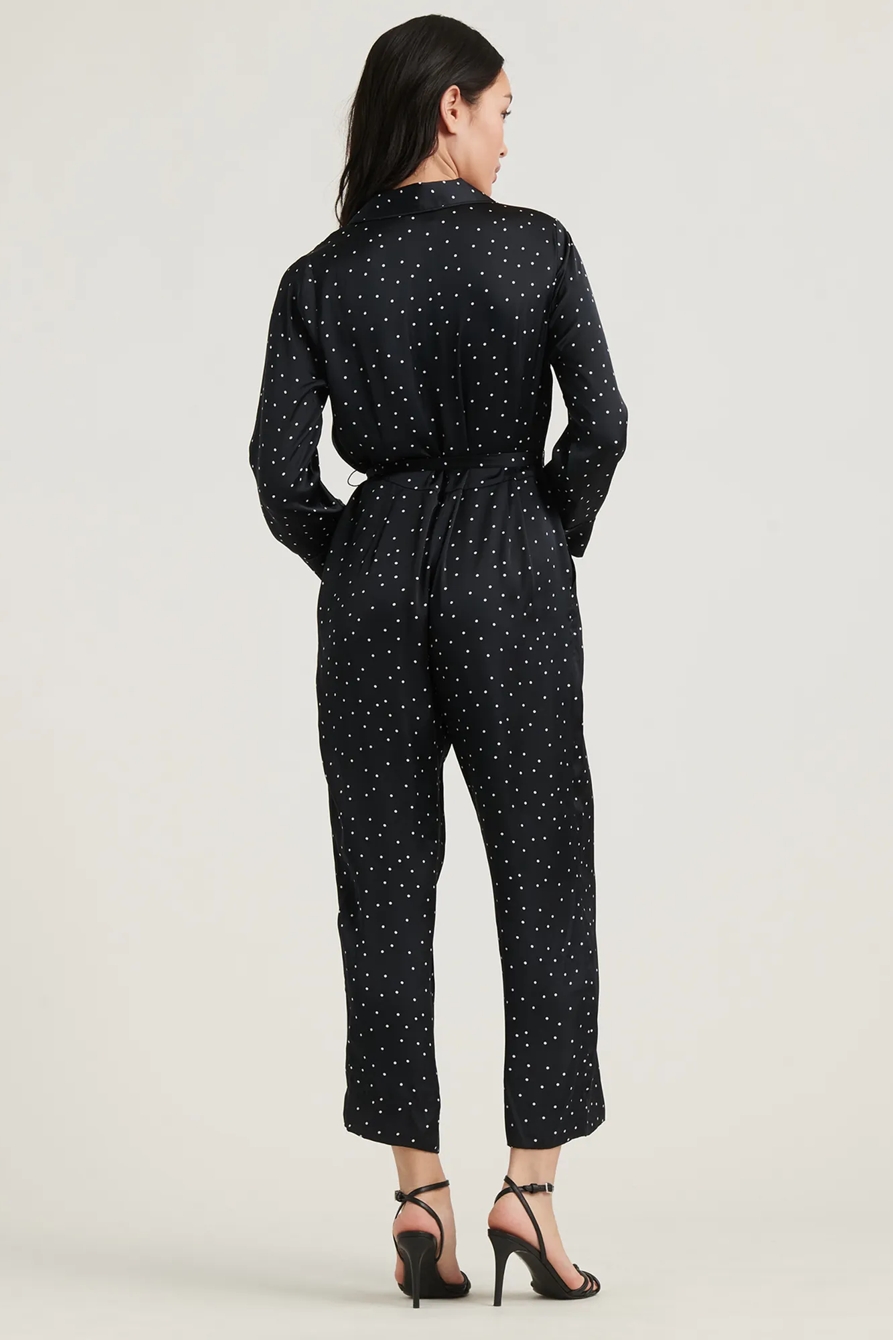 PRINTED SATIN JUMPSUIT, image 4