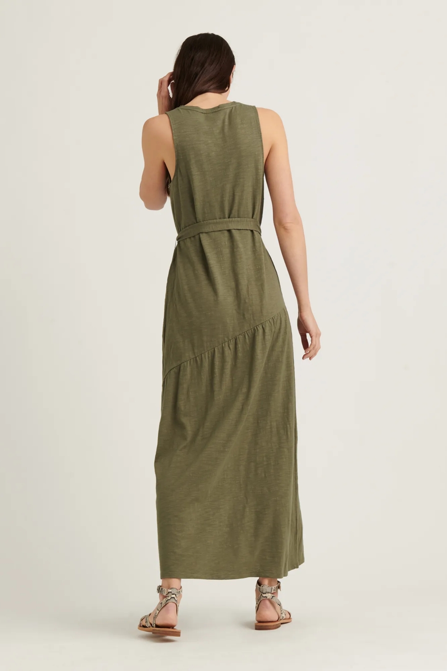 ELIZA BELTED MAXI DRESS, image 3