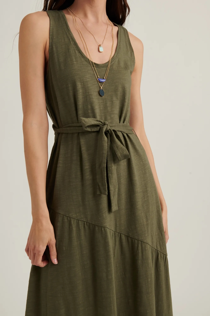 ELIZA BELTED MAXI DRESS, image 4