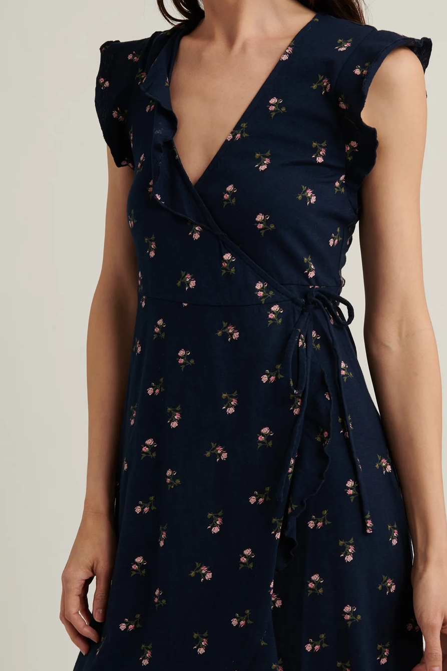 SPRING FLING WRAP KNIT DRESS, image 5