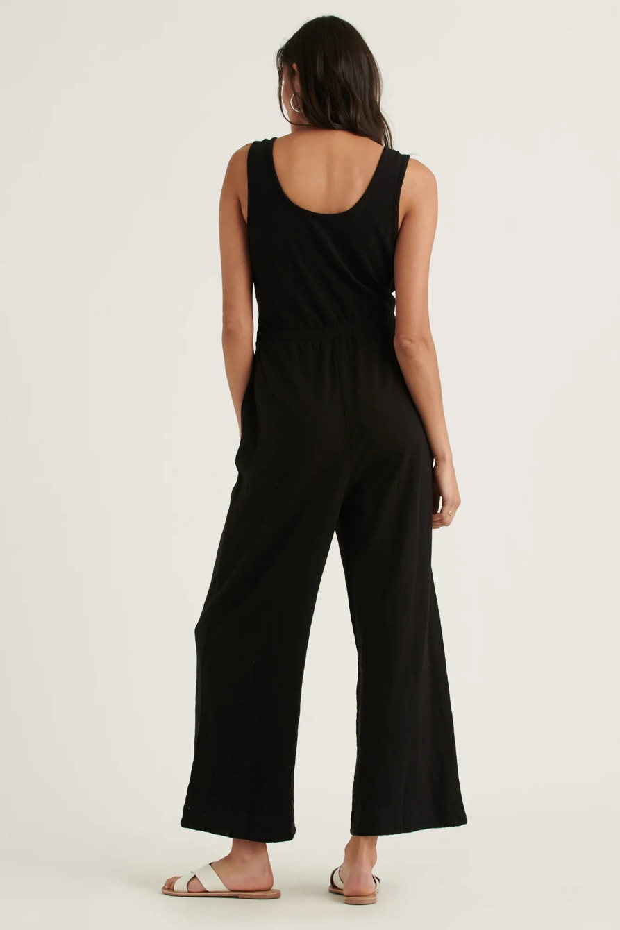 COTTON SLUB JUMPSUIT, image 3