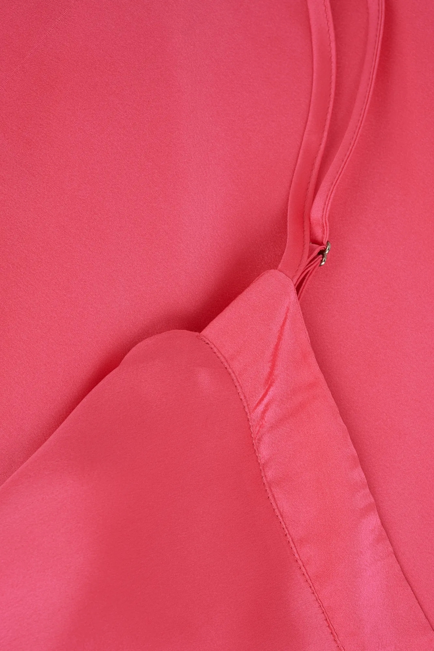 SATIN MIDI DRESS, image 2