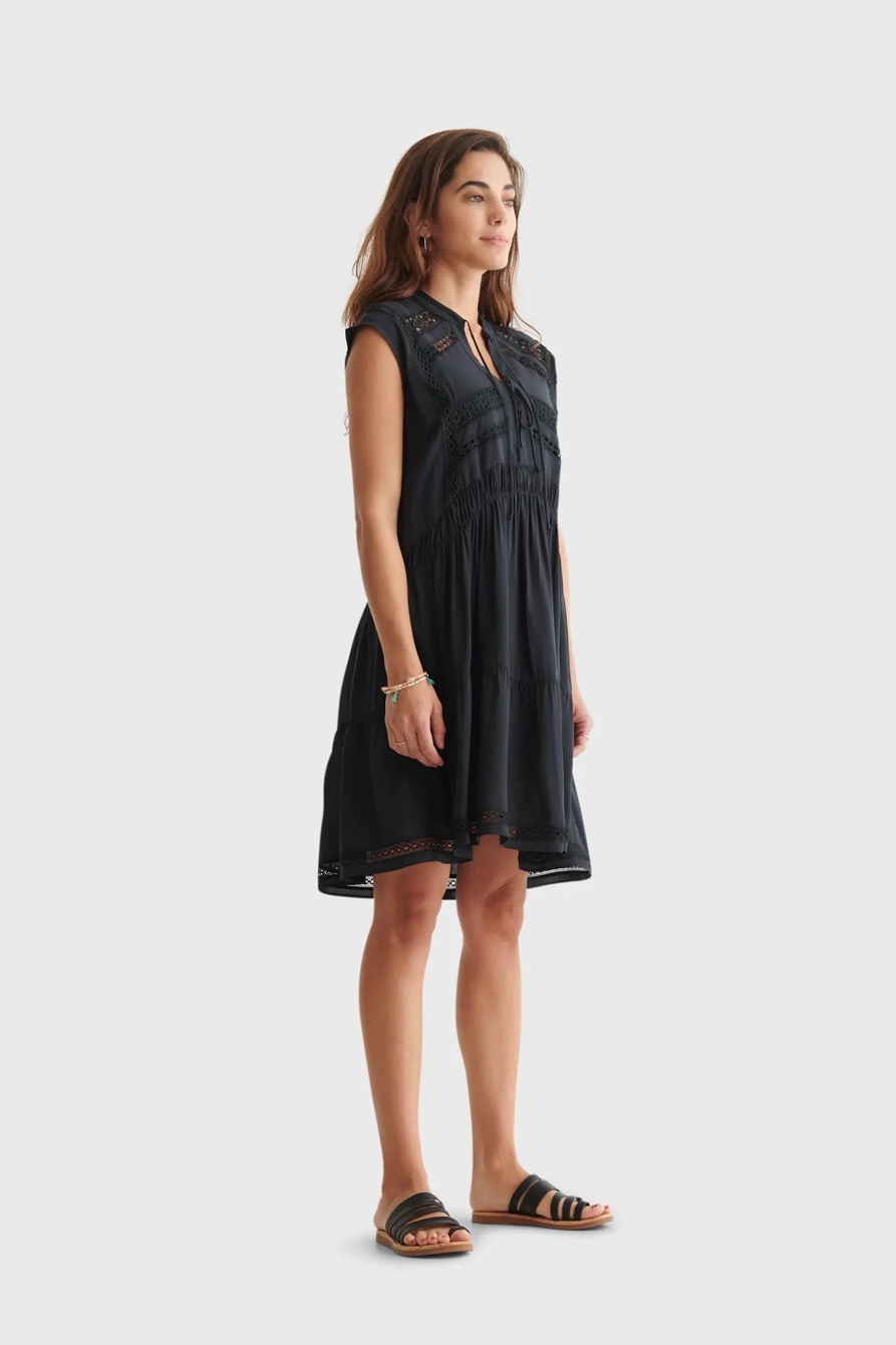 LACE INSET DRESS, image 2