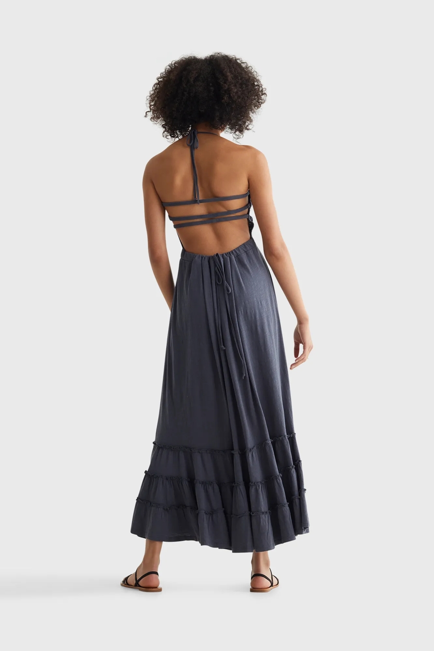 BOHO KNIT MAXI DRESS, image 3