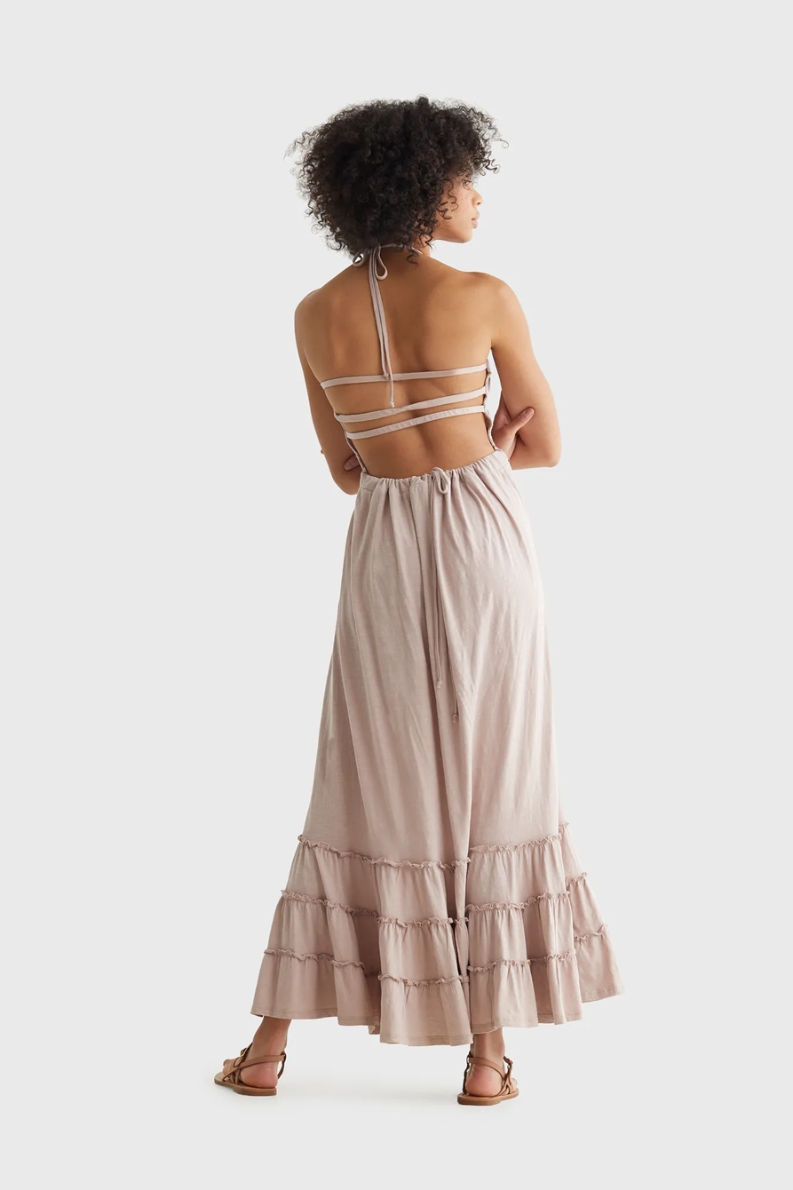BOHO KNIT MAXI DRESS, image 4
