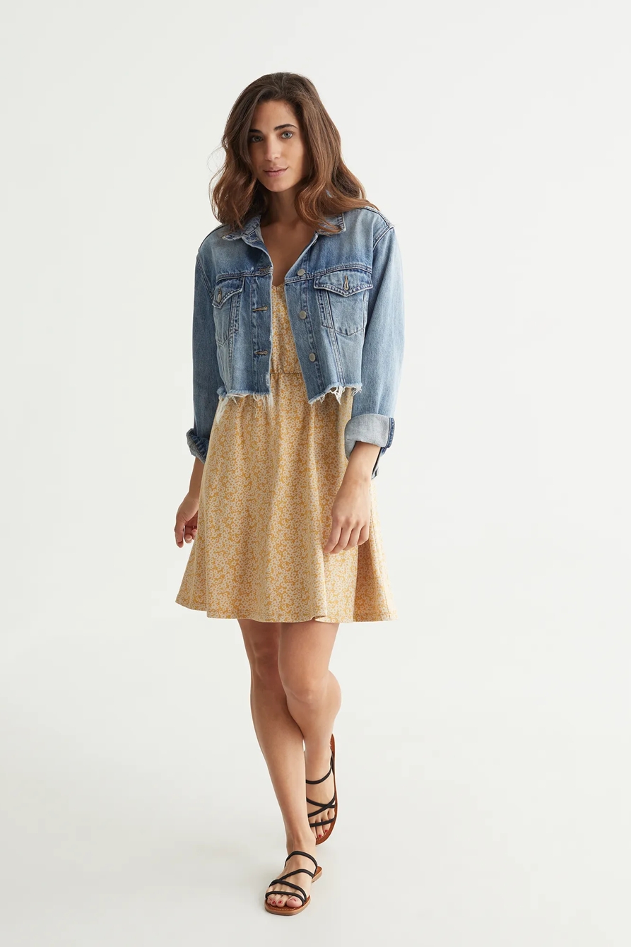 SLEEVELESS BABYDOLL DRESS, image 6