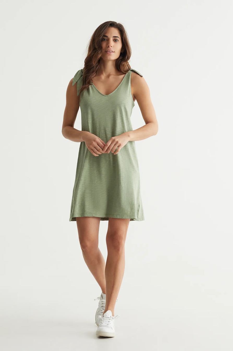 KNOTTED TANK DRESS, image 2