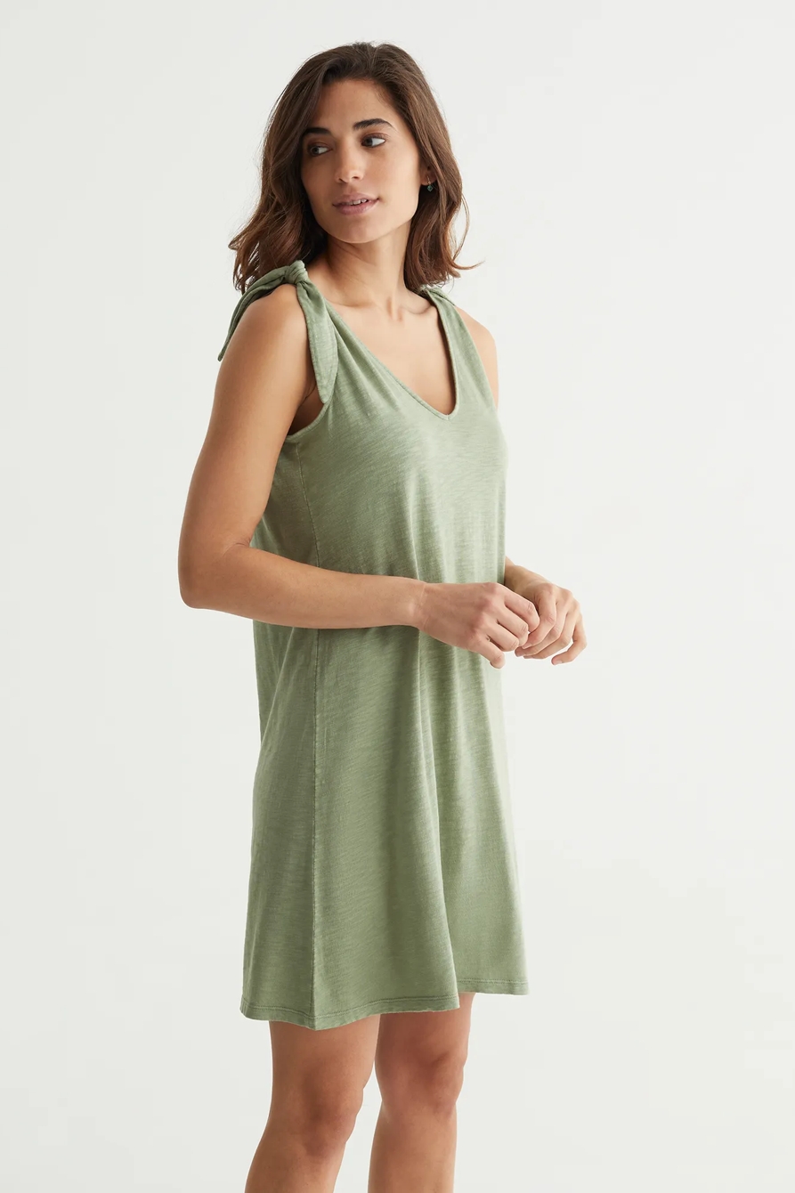 KNOTTED TANK DRESS, image 3