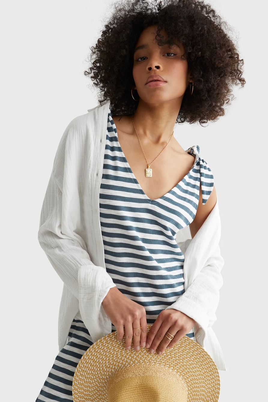 KNOTTED TANK DRESS, image 5