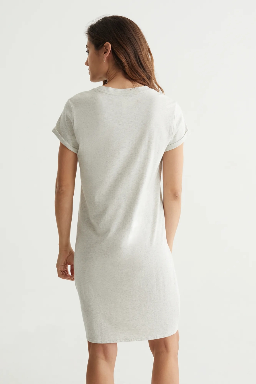 TWIST FRONT SHIRT DRESS, image 4