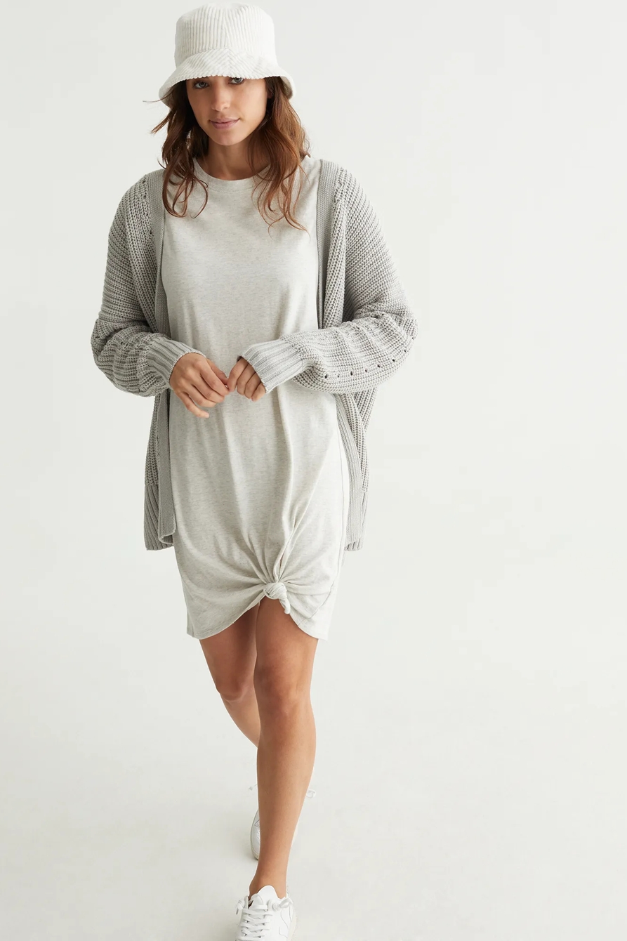 TWIST FRONT SHIRT DRESS, image 6