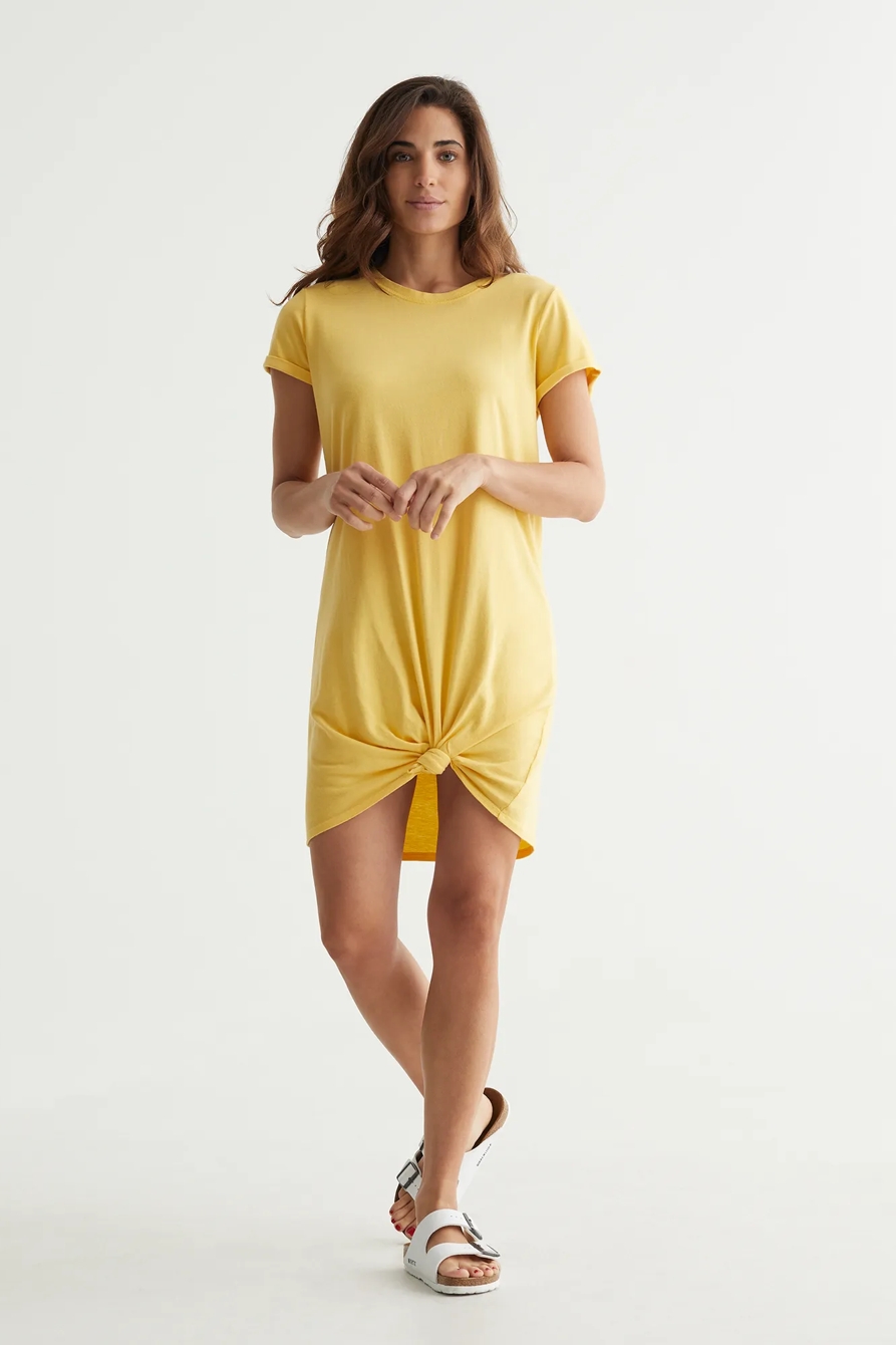 TWIST FRONT SHIRT DRESS, image 2