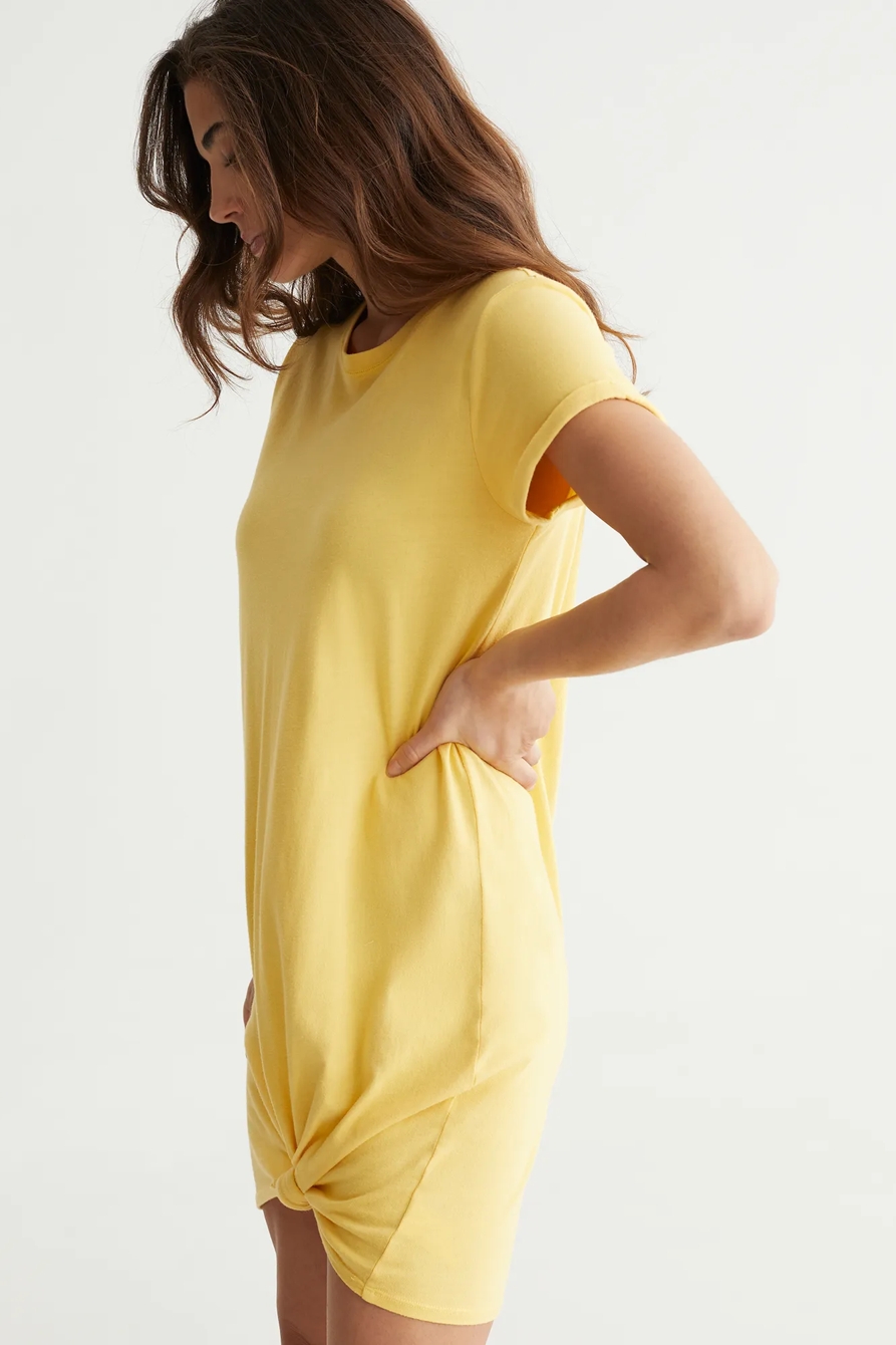 TWIST FRONT SHIRT DRESS, image 3