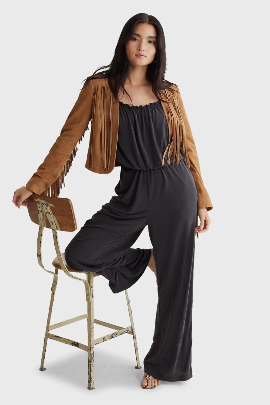 SQUARE NECK JUMPSUIT, image 5