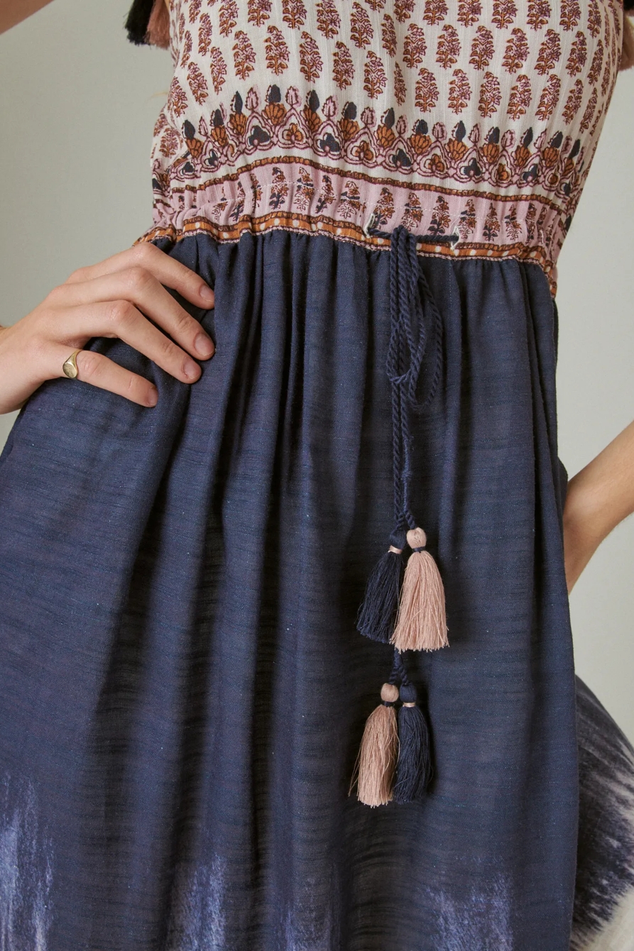 PRINT MIX MIDI CAMI DRESS, image 4