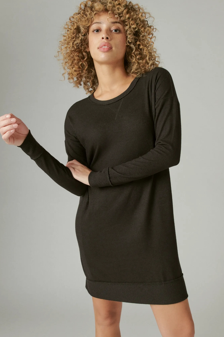 CLOUD JERSEY CREW DRESS, image 2