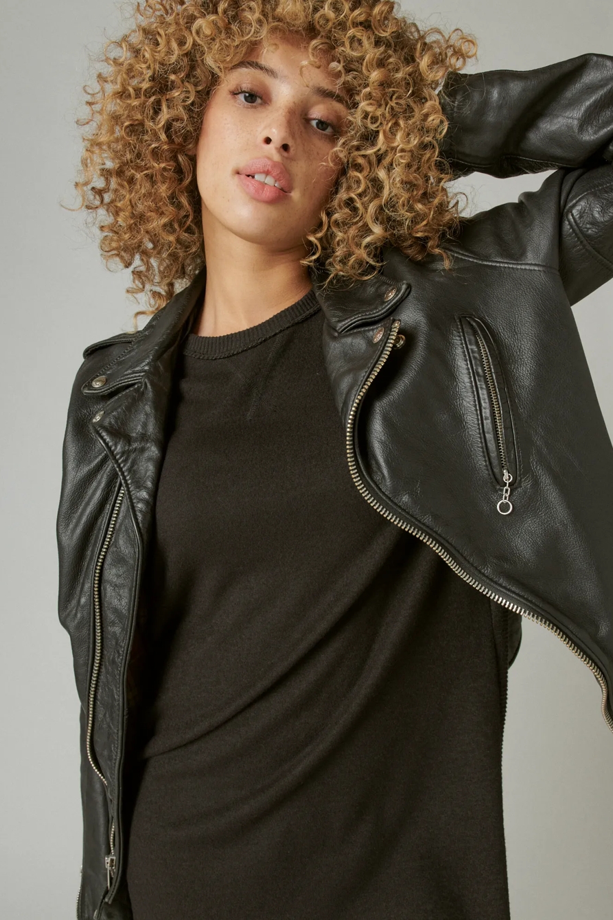 CLOUD JERSEY CREW DRESS, image 6