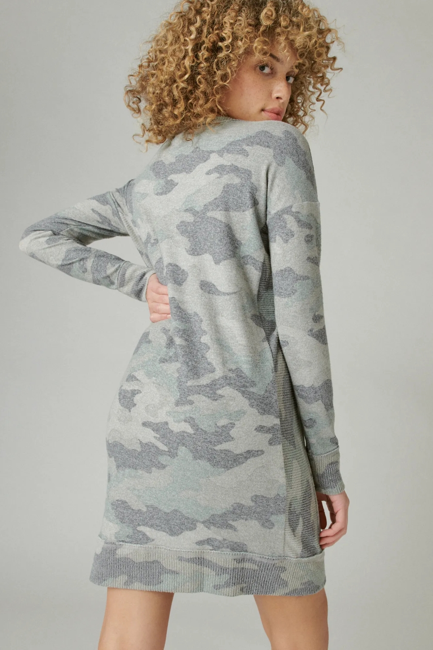CLOUD JERSEY CREW DRESS, image 4