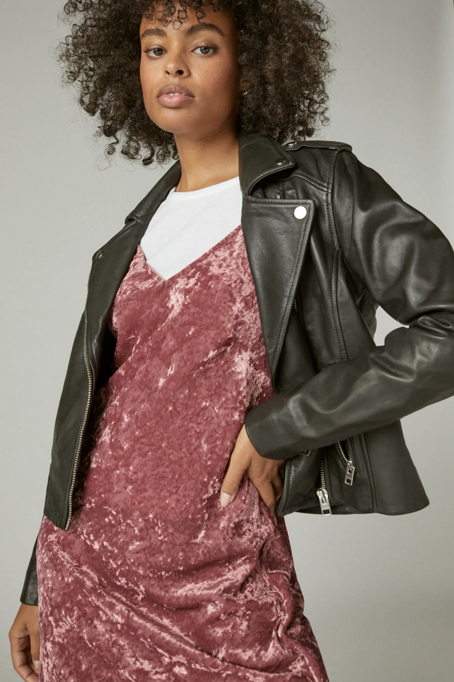 VELVET SLIP DRESS, image 5