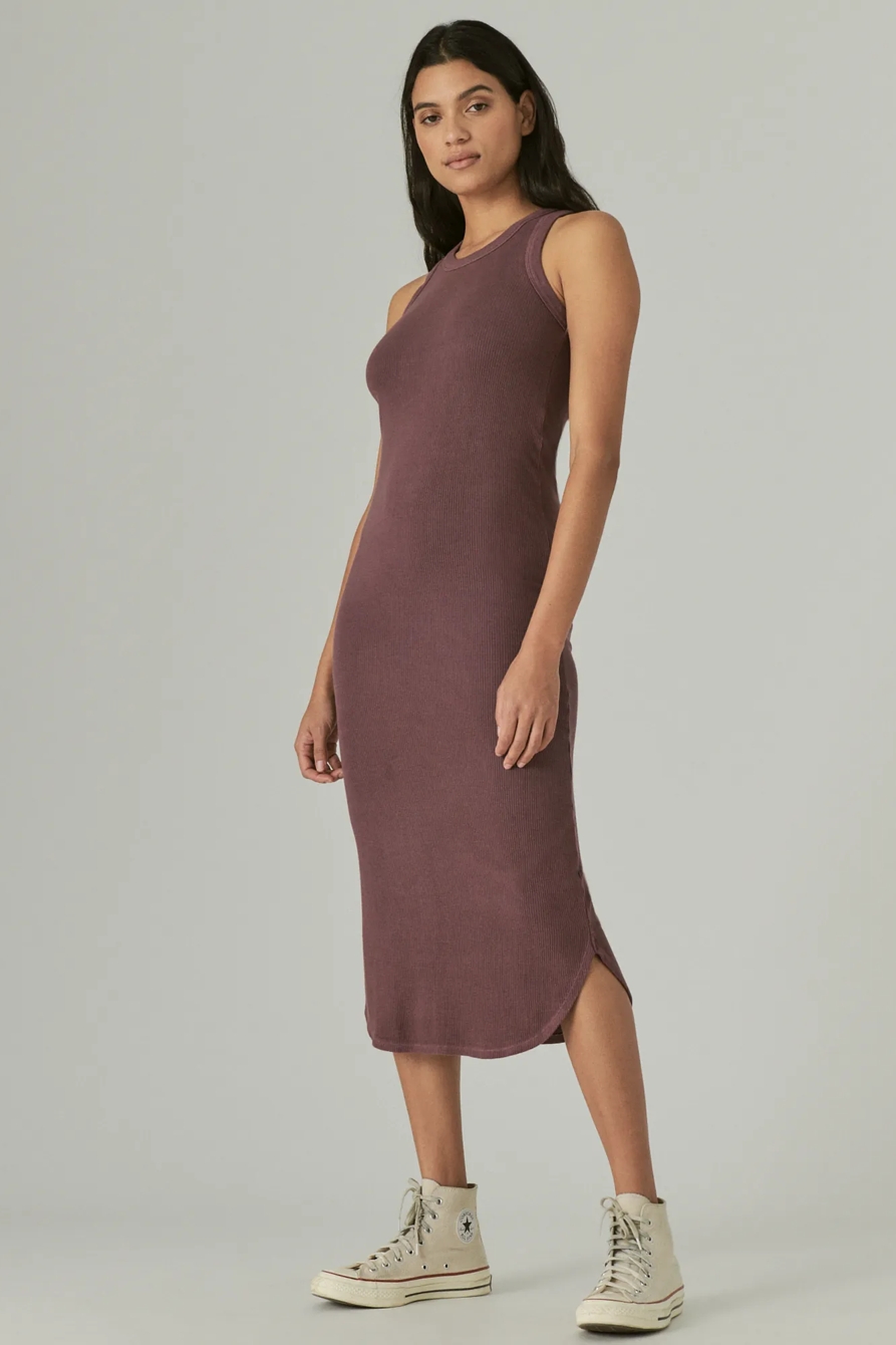 KNIT MAXI TANK DRESS, image 2
