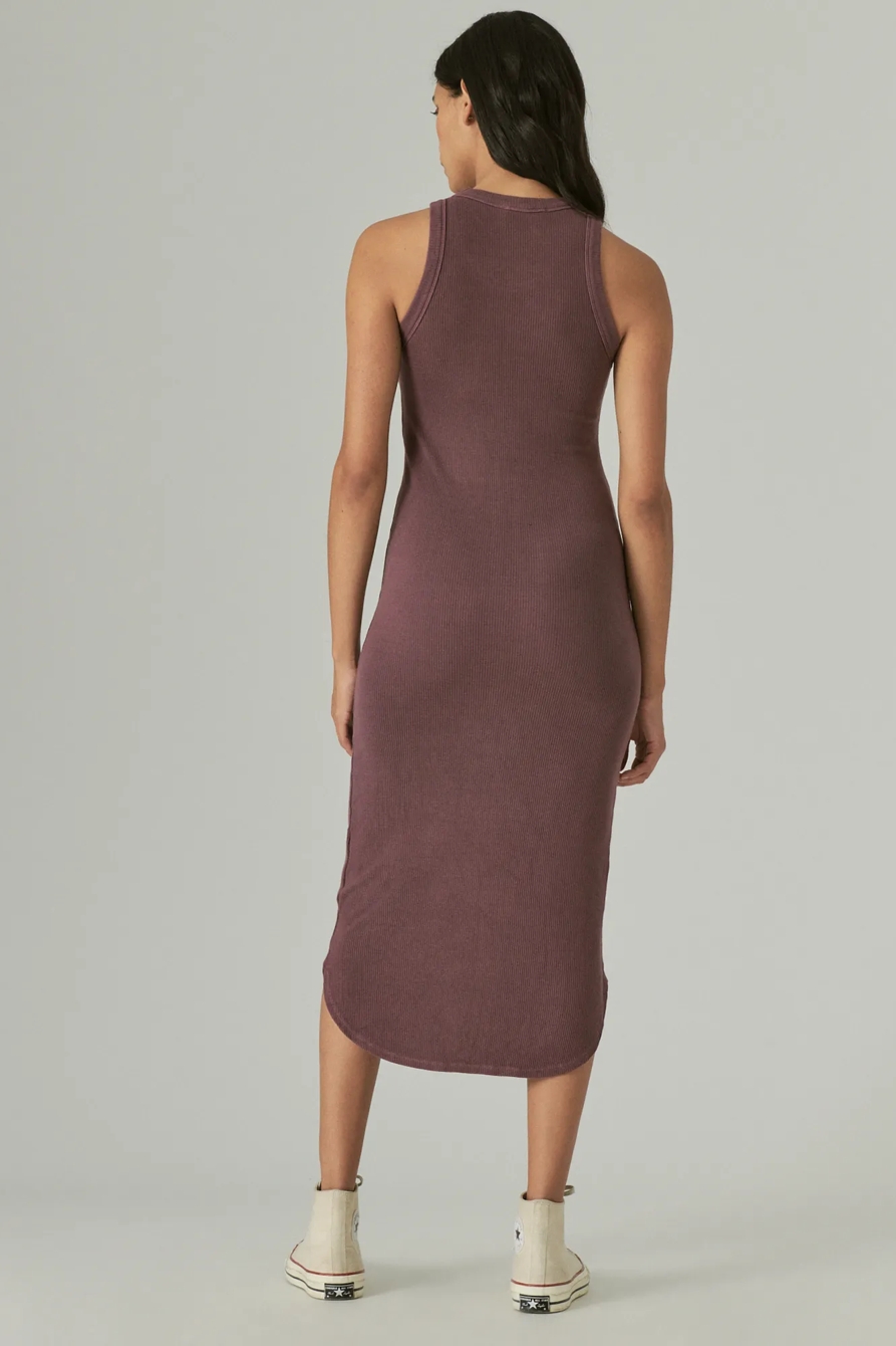 KNIT MAXI TANK DRESS, image 3