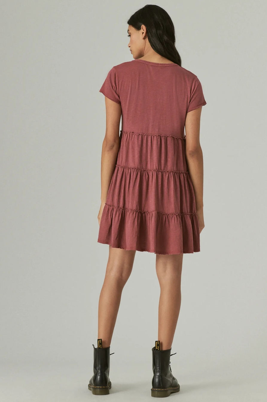 TIERED TEE DRESS, image 3