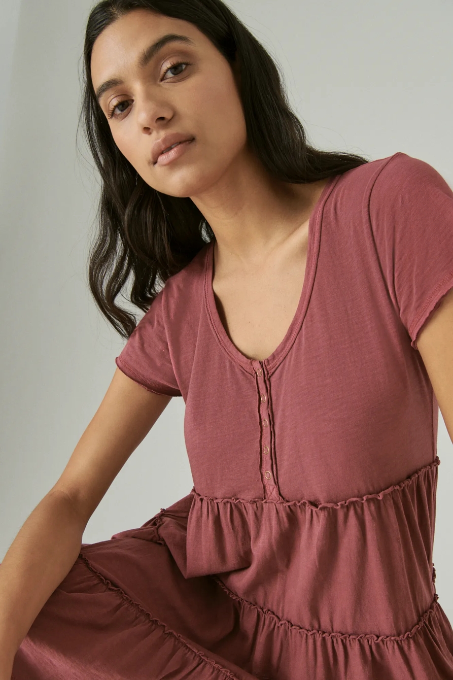 TIERED TEE DRESS, image 5