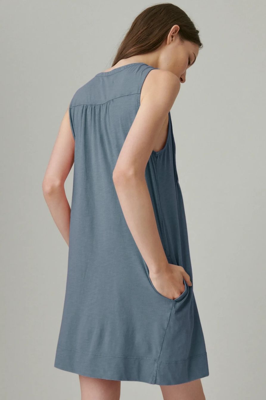 PINTUCK KNIT MINI DRESS, image 2