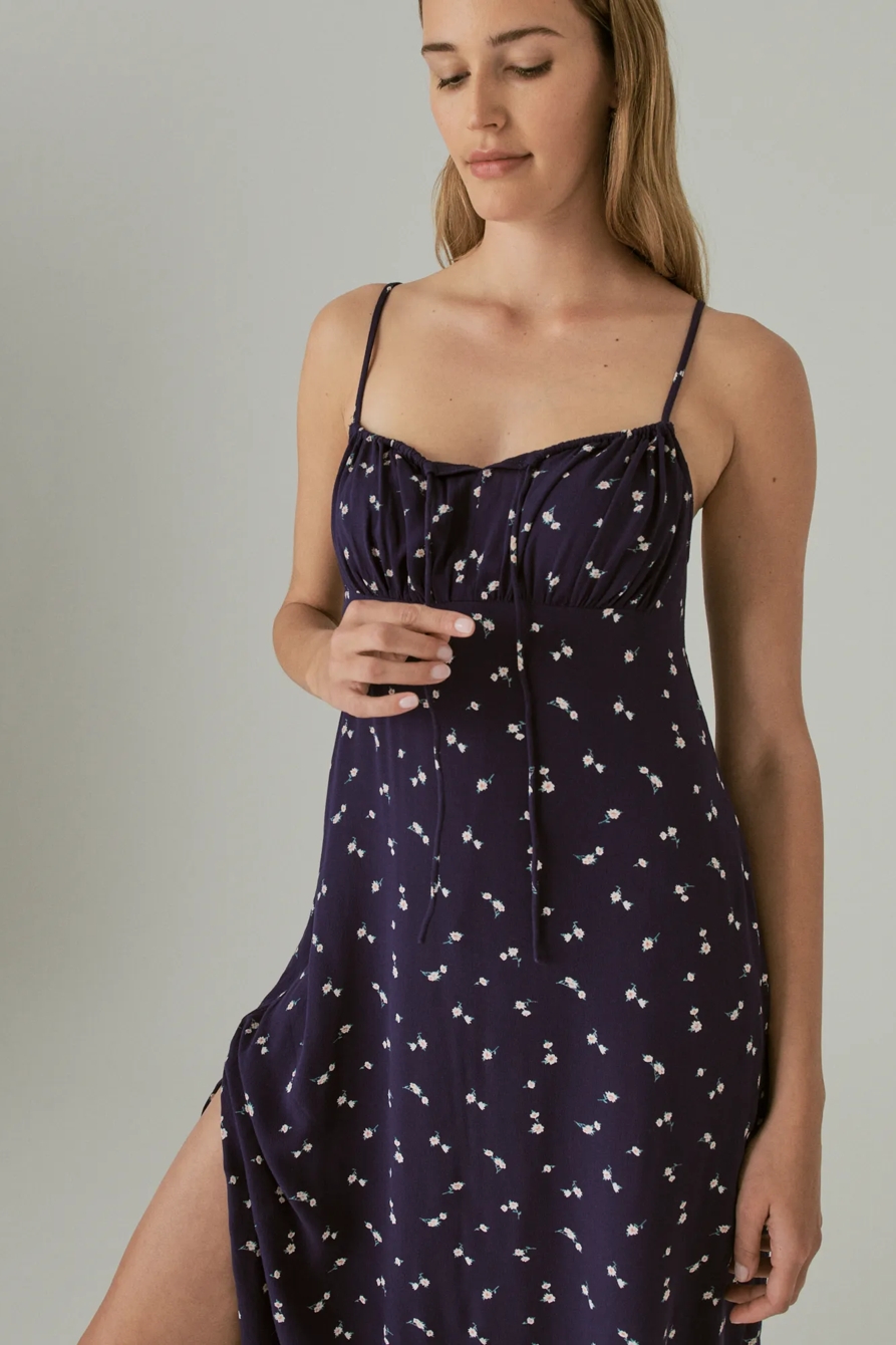DITSY PRINT SLIP DRESS, image 3