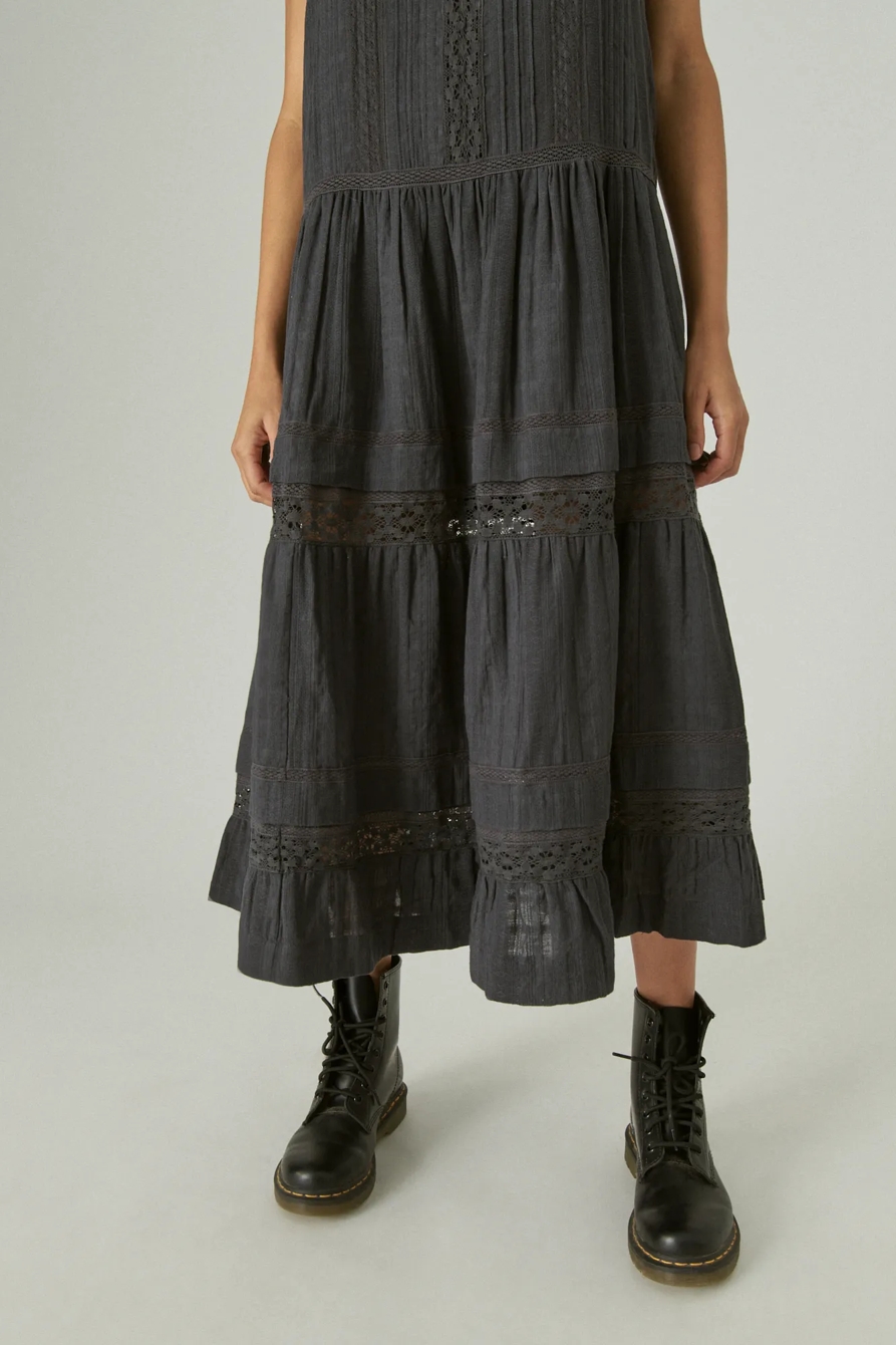 LACE MAXI DRESS, image 4