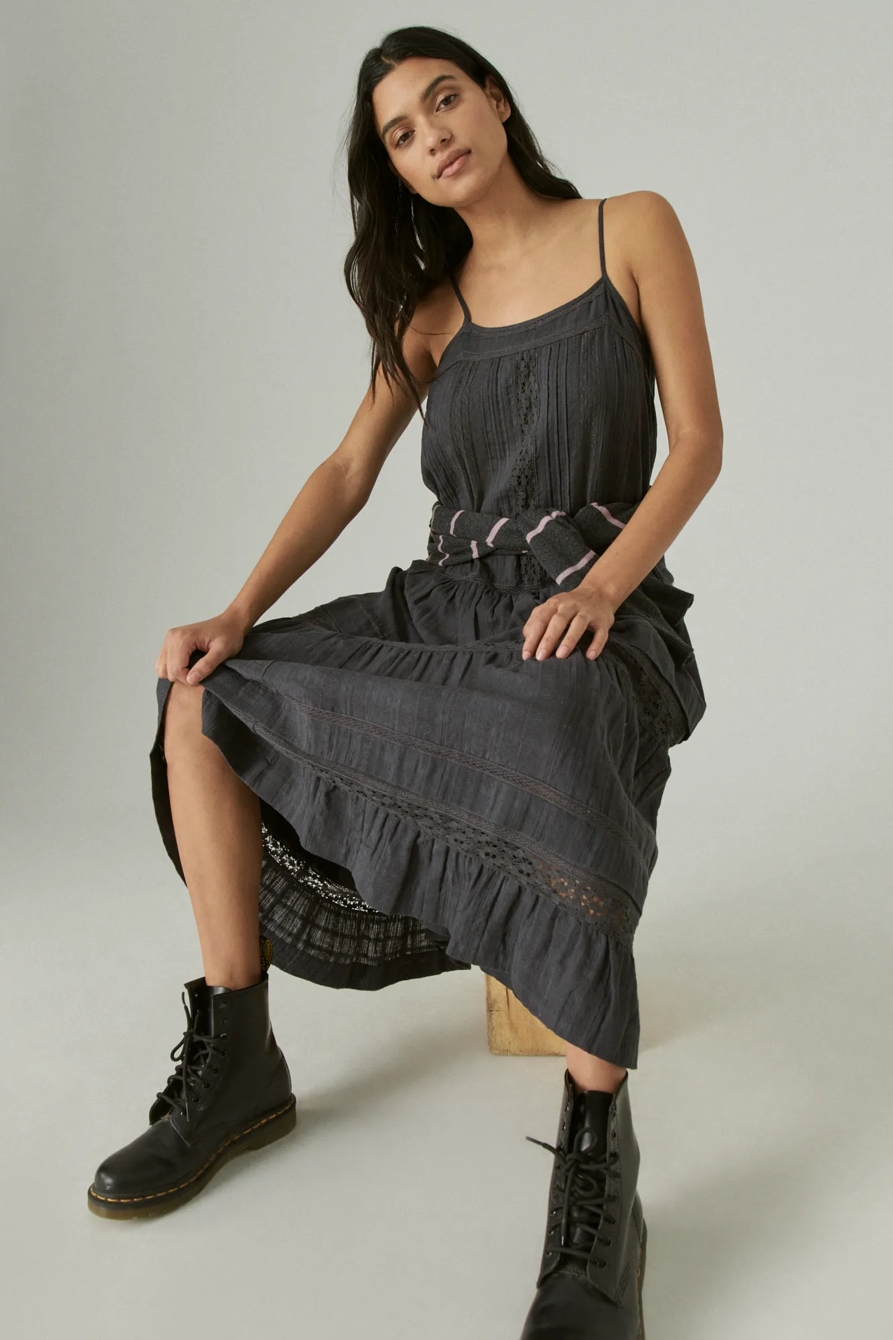 LACE MAXI DRESS, image 6