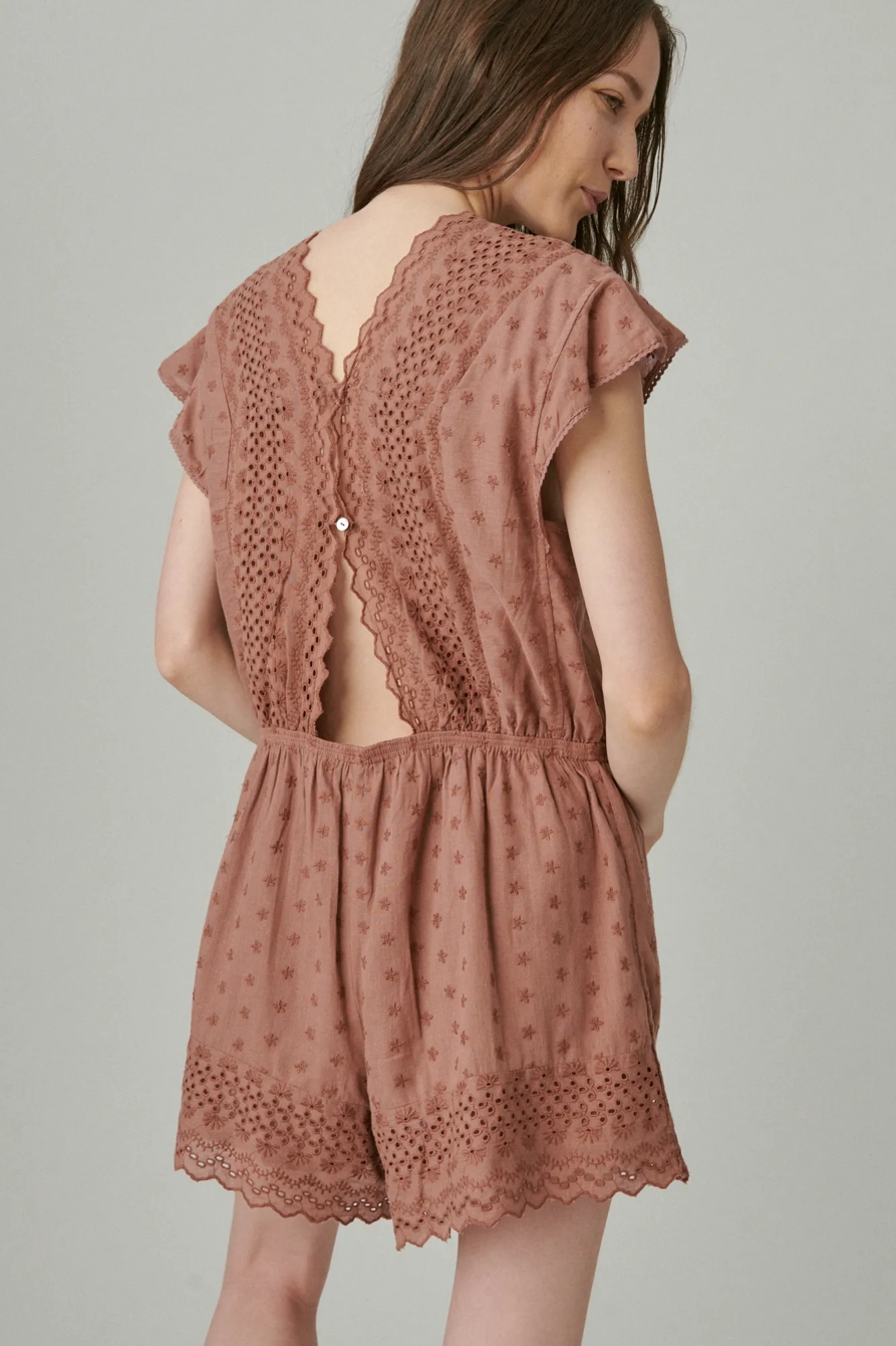 EYELET ROMPER, image 3