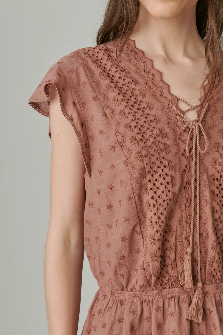 EYELET ROMPER, image 4