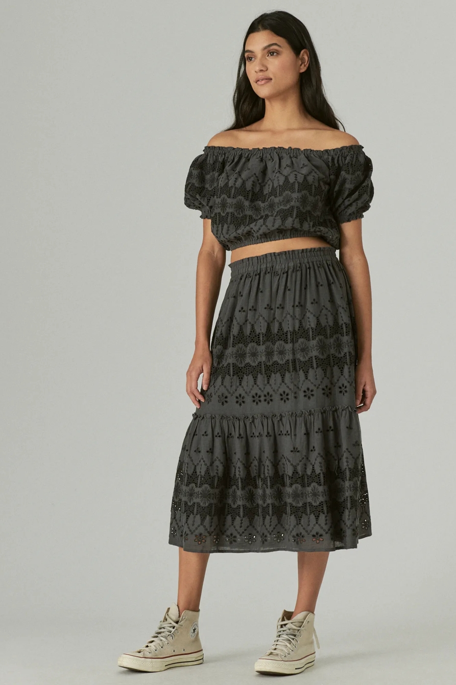 LACE MAXI SKIRT MATCHBACK, image 2