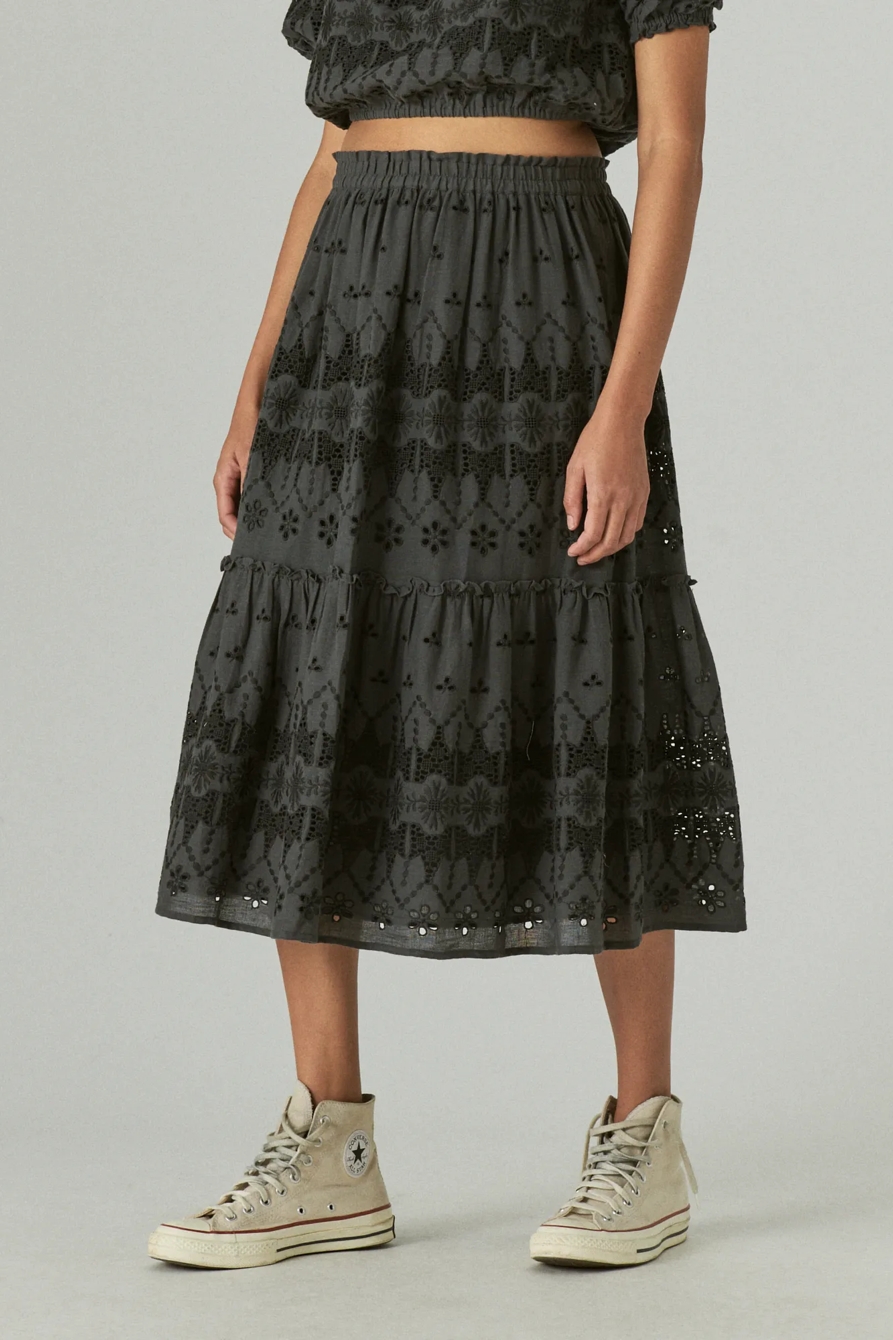 LACE MAXI SKIRT MATCHBACK, image 5