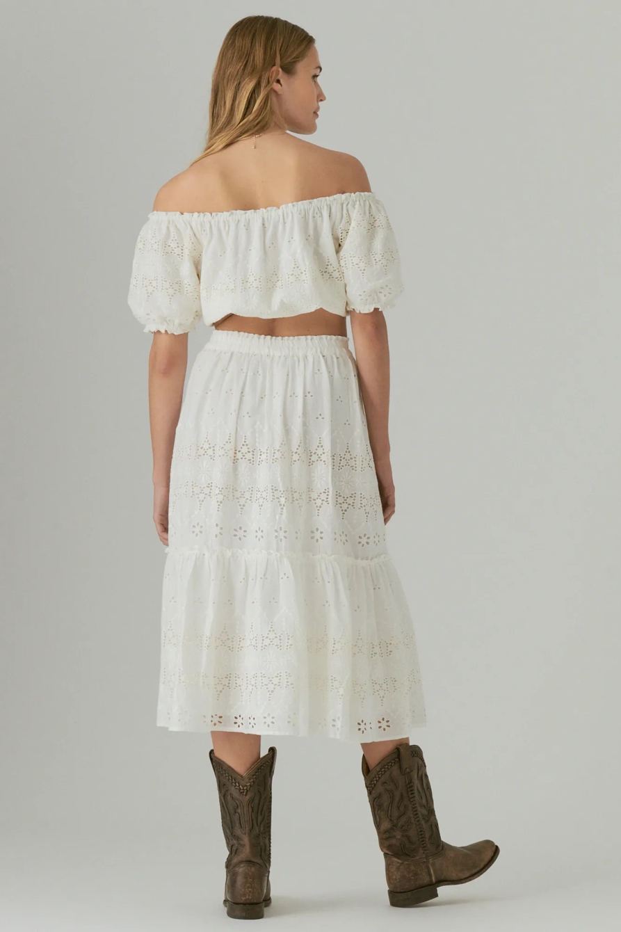 LACE MAXI SKIRT MATCHBACK, image 2