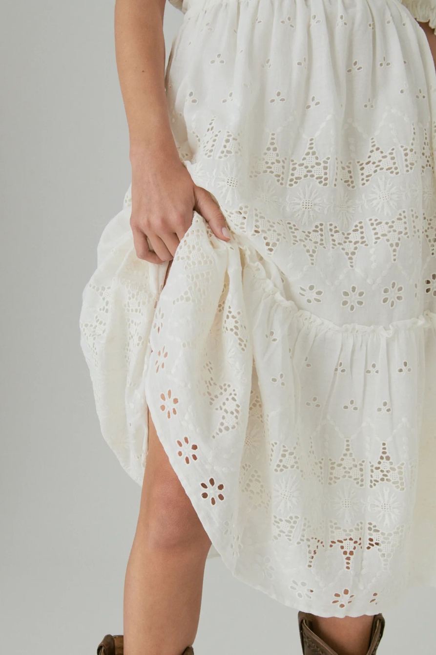 LACE MAXI SKIRT MATCHBACK, image 4