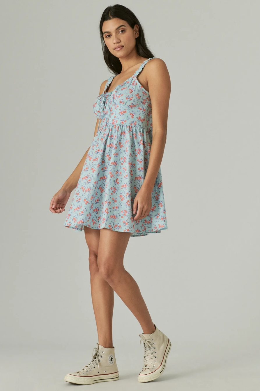 SHIRRED MINI DRESS, image 2