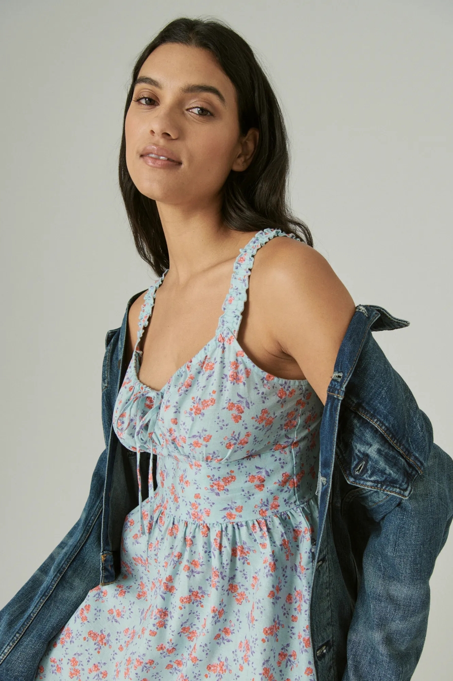 SHIRRED MINI DRESS, image 5