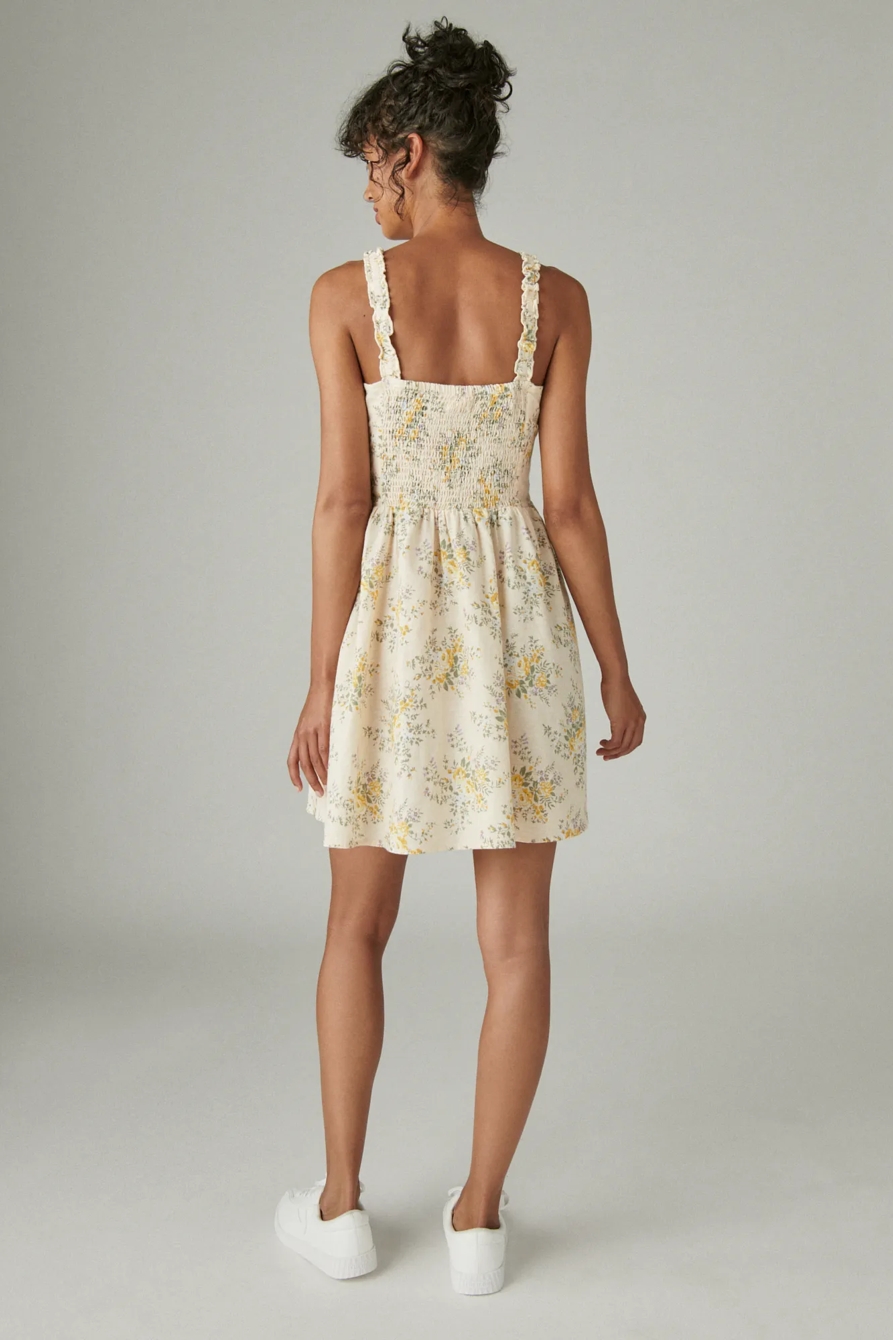 SHIRRED MINI DRESS, image 3