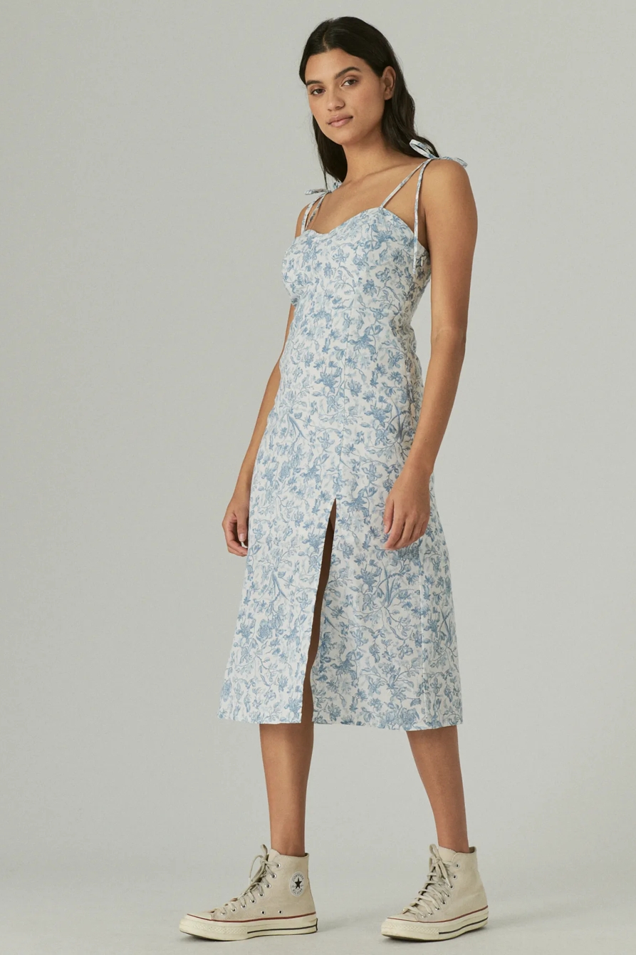 CORSET MIDI DRESS, image 2