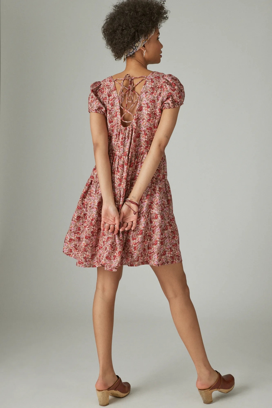 SHORT SLEEVE BABYDOLL DRESS, image 3